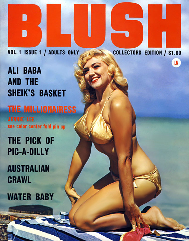 Jennie Lee      (aka. Virginia Lee Hicks)Appearing on the cover of the premiere