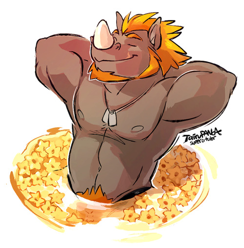tulerarts:  Furry Foodies, take two! A second wave of little furries with their favourite food, jumbo sized. I had a lot of fun drawing all of these, all twenty of em. Someday down the road I might revisit this idea. The first batch can be seen here.
