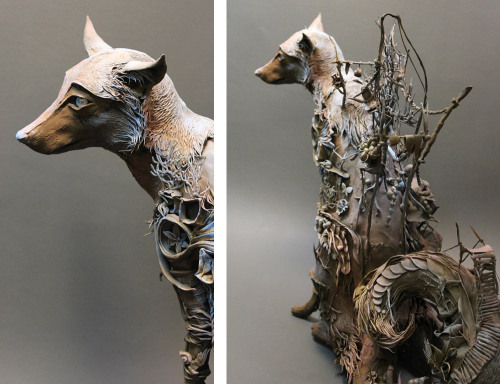 bubblejam:The incredibly intricate and captivating custom animal sculptures by Creatures From El, El