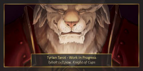 Work in Progress shot of my piece for the amazing @guildwars2 @gw2collective Tyrian Tarot charity pr