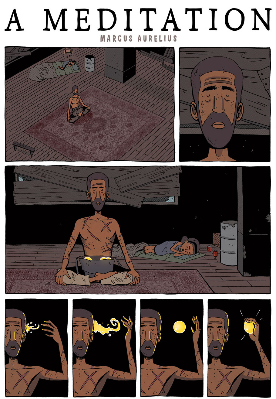 zenpencils:MARCUS AURELIUS: A meditation