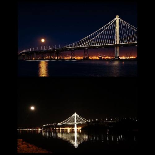 #mypic #someoneelsespic #lookalikes #beautiful #oaklandbaybridge #oakland #imprettygood #moemeatproductions