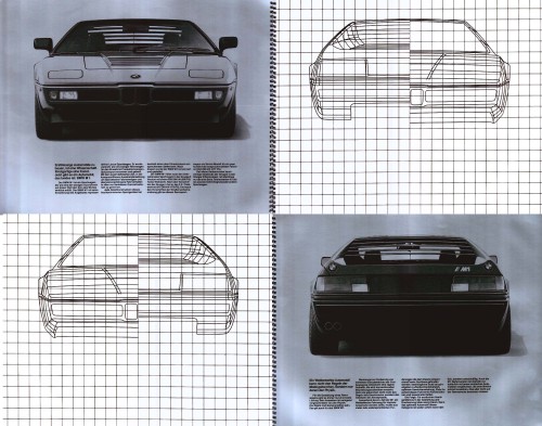 carsthatnevermadeitetc:BMW M1 brochure, 1978. 