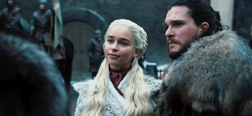 bob-belcher: Game of Thrones Season 8 First Look –– Sansa & Daenerys First Meet.