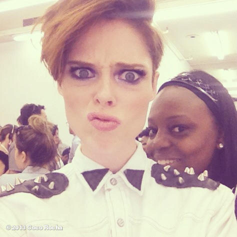 Mother Pat McGrath is not only a master of makeup, but a master of the #photobomb! Backstage at #MaxFactorVB
View more Coco Rocha on WhoSay