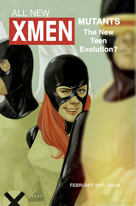 pacino84:  All-New X-Men 338 cover by Phil Noto, out Feb 2015 