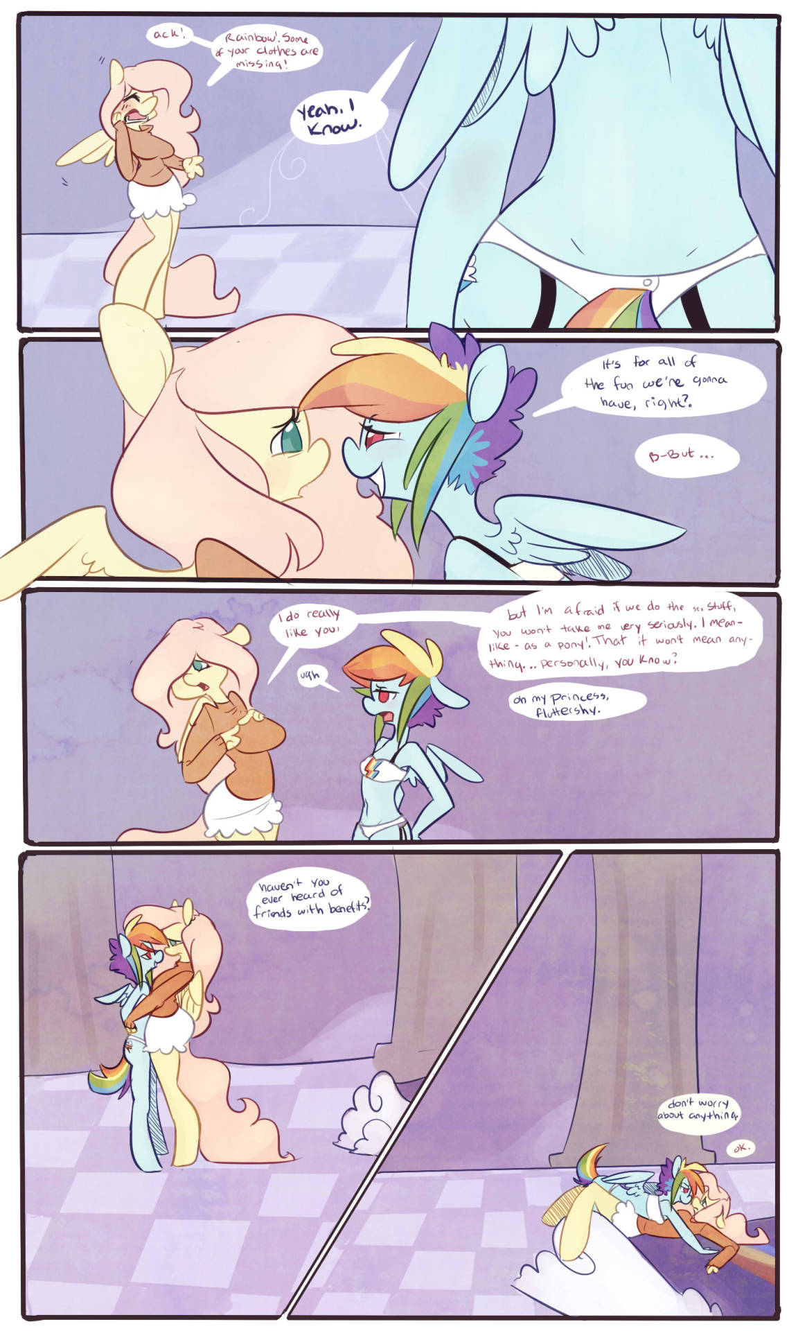 mikedk728:  flutterdash comic request by: boostter hope you like!!  So hot, yet