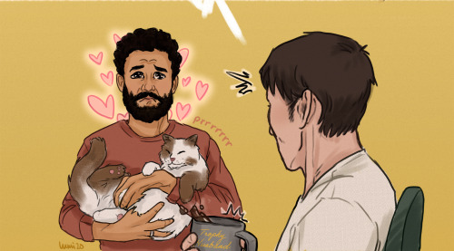 luminarai:local cat dad overcome with love (for the seventh time this week, probably)so not done wit