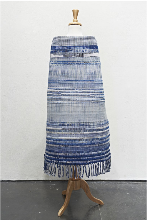 lesbianartandartists: Indira Allegra Marriage Blanket, 2010 Hand-dyed cotton, hand-dyed papers,