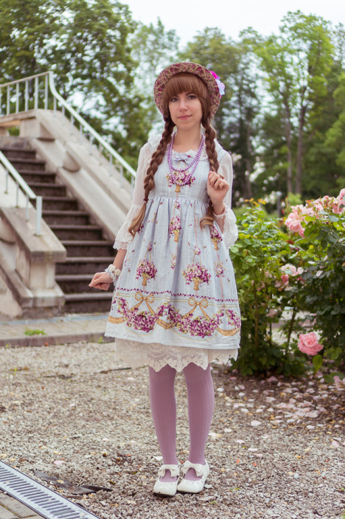 angie-dream:  My outfit from vacations in Estonia. Dress - Violets inside Mansions by Innocent World. 