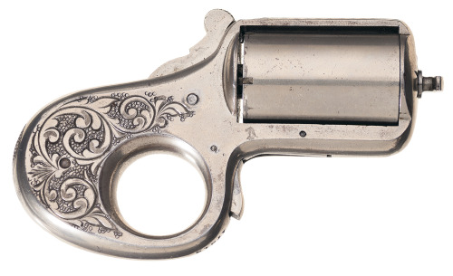 The James Reid knuckleduster revolver, circa 1860′s to 1880′s.