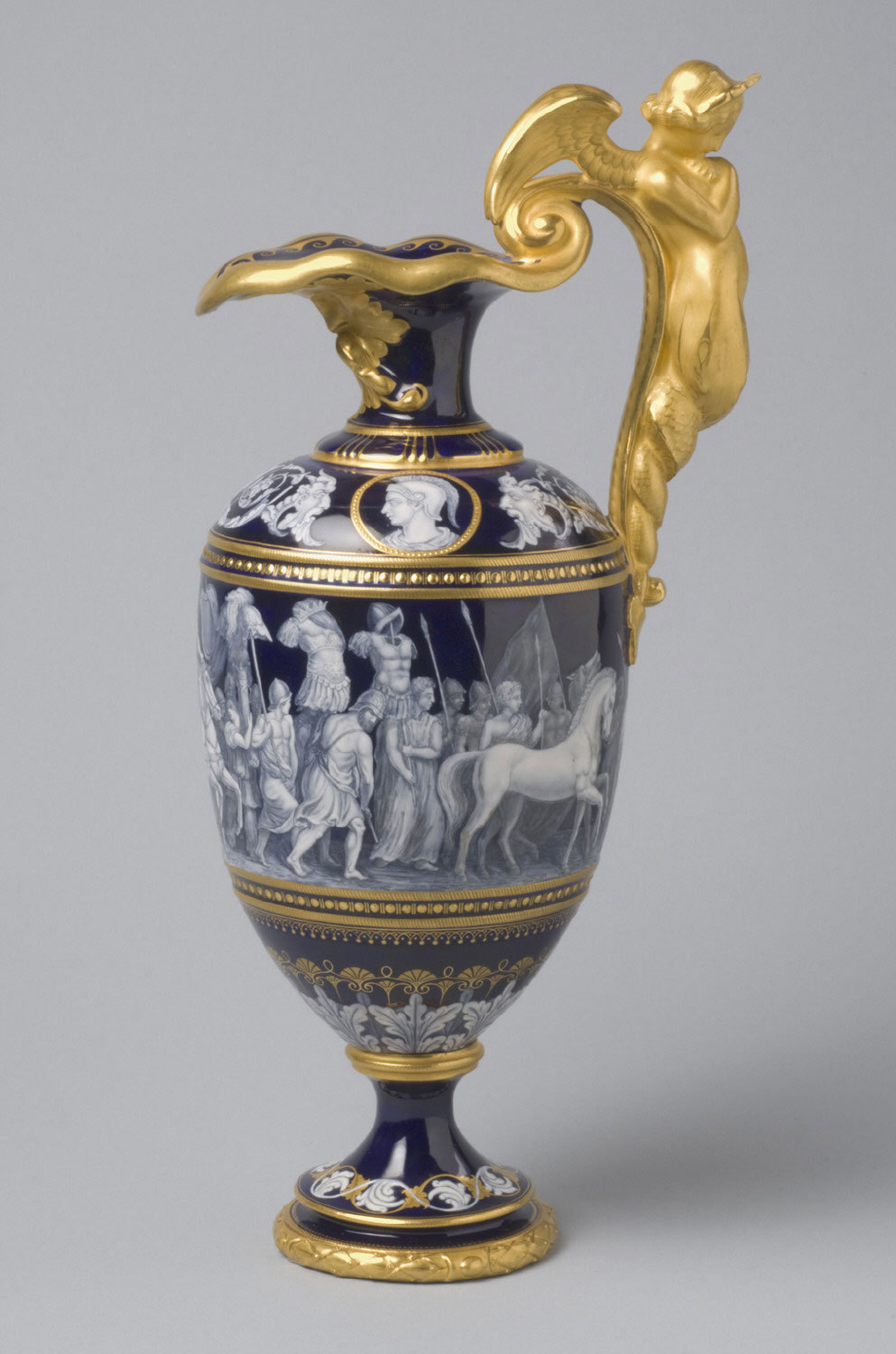 acrosscenturiesandgenerations:  ▪Ewer with Scene from the Triumph of Scipio. Decoration