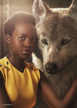 disneythejunglebook:  Lupita Nyong’o as Raksha See Lupita Nyong’o as Raksha, Mowgli’s compassionate and nurturing mother. Her name means “protection” in Hindi.