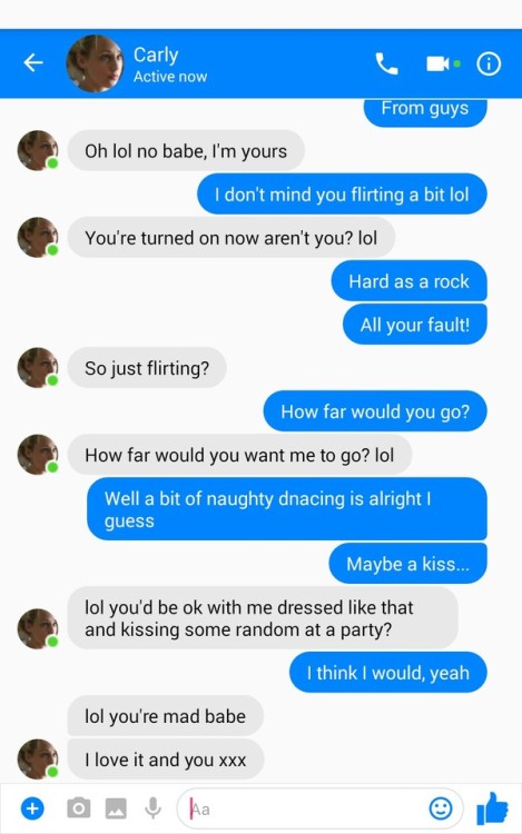 BF has some naughty suggestions for GF.