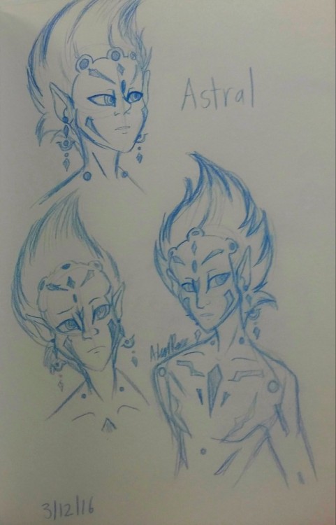 theblueskyphoenix: Been watching ZeXal the past few weeks. Finally broke down and decided to sketch 