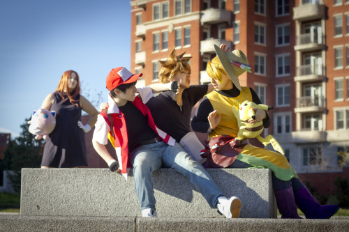 Friendship comes in many guises.AUSA 2015, Pokemon GroupRed - @knightarcana, Green - @amaradonis, Ye