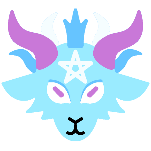 whimsy-flags: Baphomet Transfem and Transmasc Emojis! Free to use!