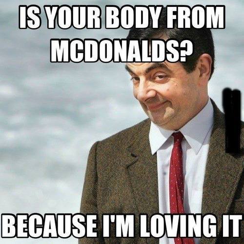 Love you mr bean meme