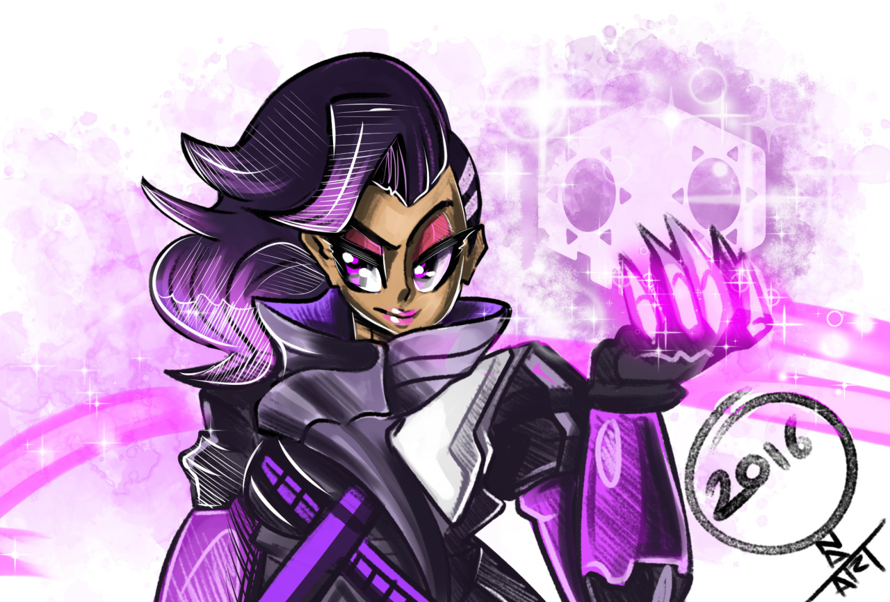 did this a real quick one. i can’t wait for the new updates on OW. 1v1, 3v3, the