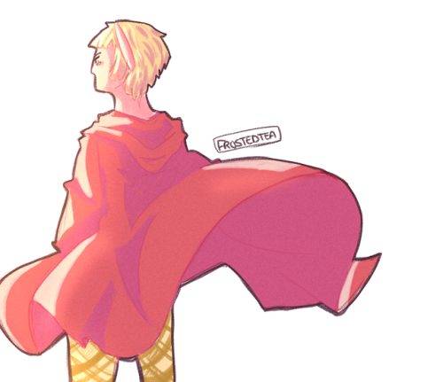 Swooshy cape