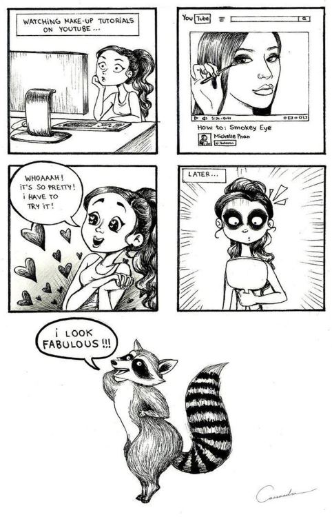 boredpanda: Women’s Everyday Problems Illustrated By Romanian Artist Just too funny to not reblo