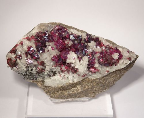 Cinnabar, Quartz and Stibnite - Nikitovka Deposit, Gorlovka, Donetsk Oblast&rsquo;, Ukraine &nbs