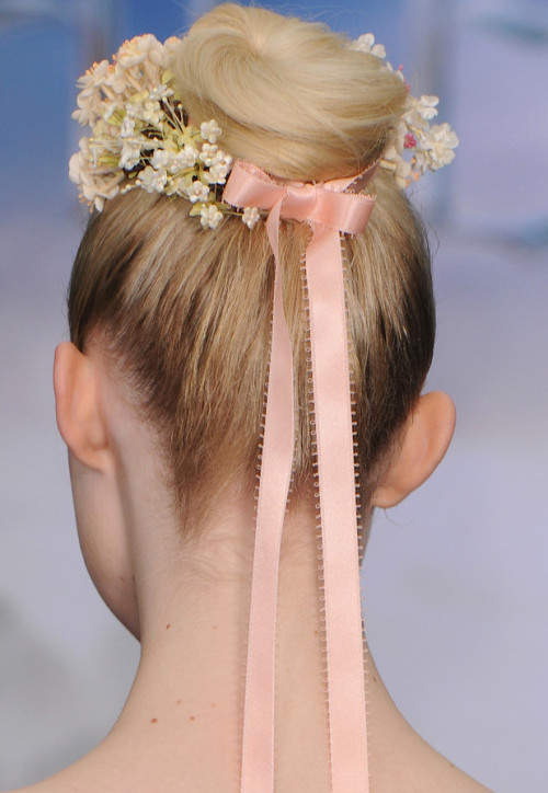 maryselle:Elle Fanning (Hair detail) at the private reception as costumes and props from Disney’s “M