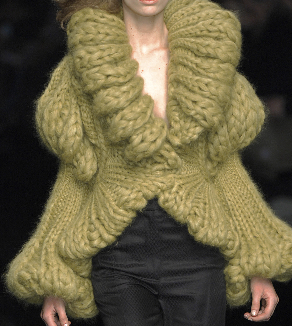 i used to be a flower | driflloon: byblos fw08 #knitwear