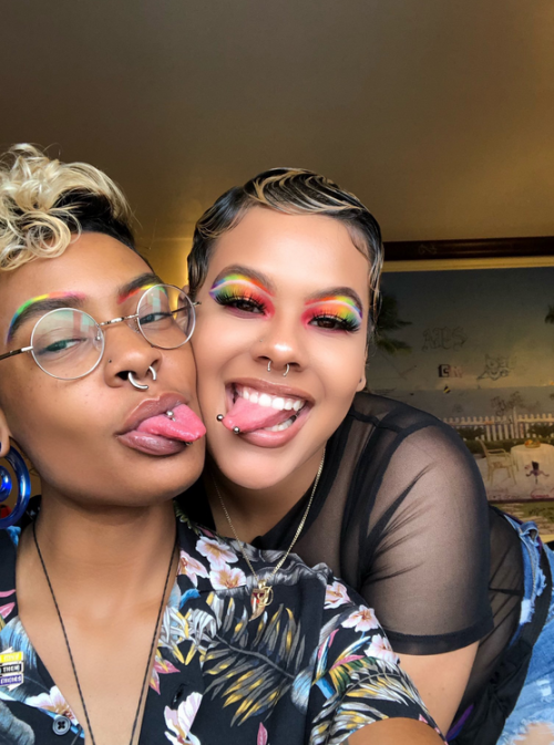 bigforeheadgaaal: What a Beautiful Queer Queens ️‍