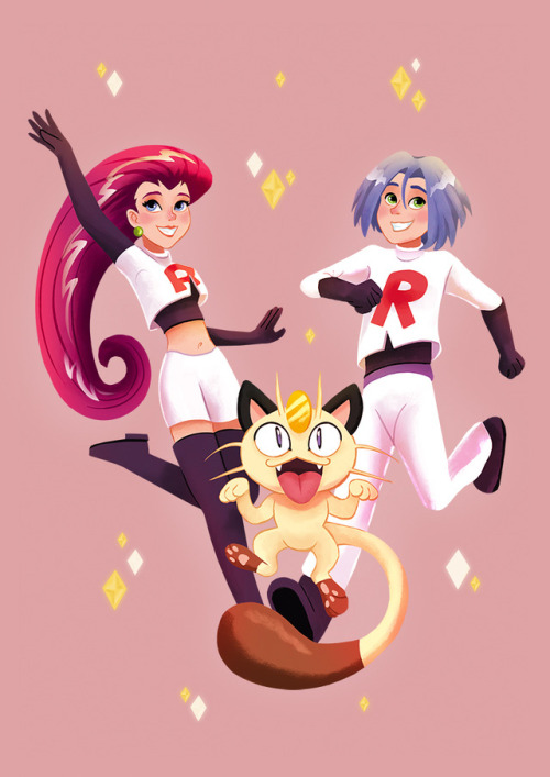 sophiesartstuff:✨✨ PREPARE FOR TROUBLE!!  ✨✨Instagram  •  Twitter  •  Redbubble