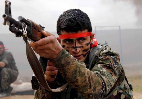 bijikurdistan:  Feb 23■ 36 ISIS Terrorists were killed during the last 24 hours by Kurdish YPG & Peshmerga Forces in Kobane.  ■ Heavy Clashes in Til Temir & Til Hamis in Hesekê Province between Kurdish YPG Fighters & ISIS Terrorists.