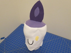 caffeinatedcrafting:  Litwick custom hat for a commissioner on Etsy. 
