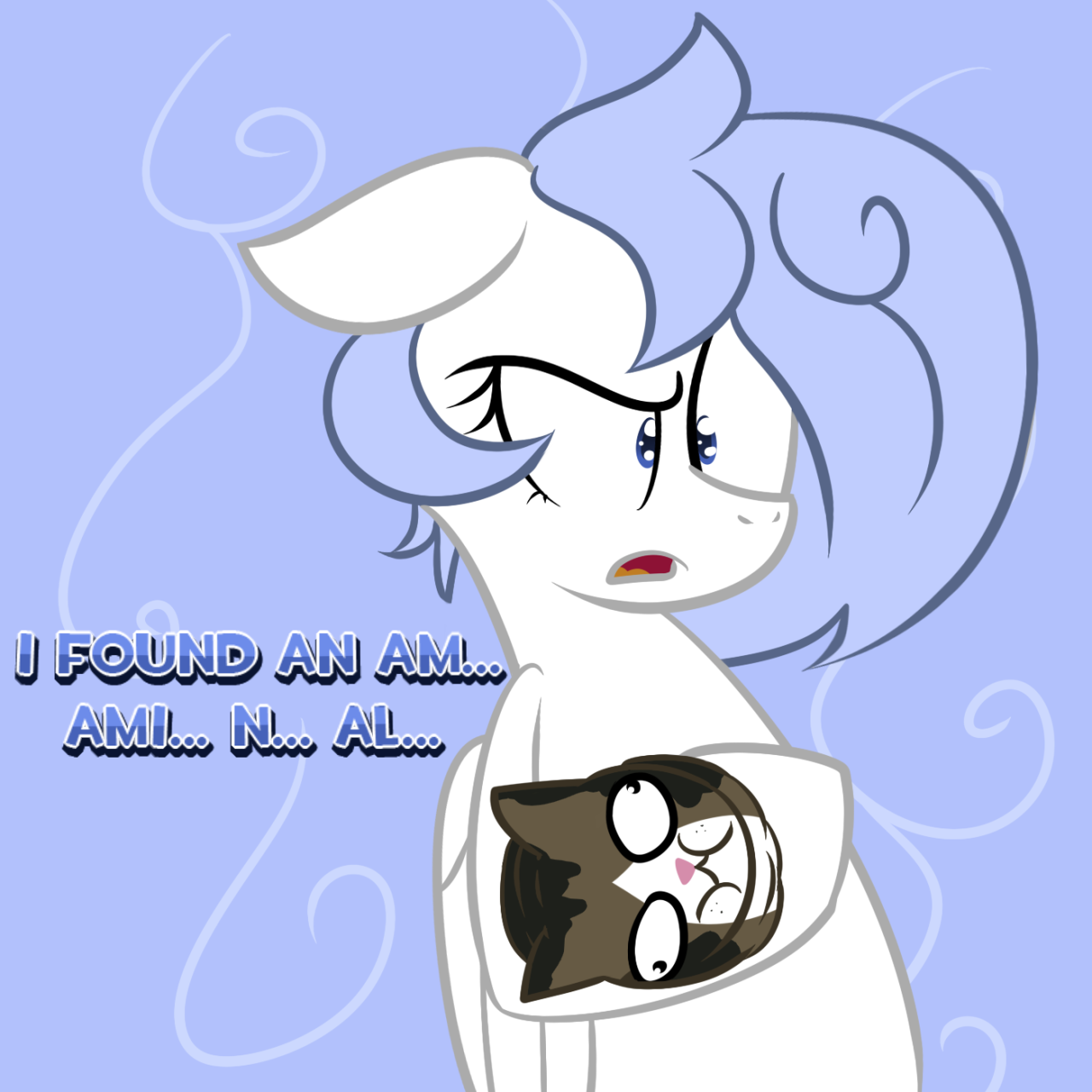 ask-frigiddrift:  He landed on his feet, don’t worry. Special guest star CatfoodMcFly!