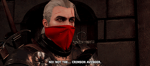 madeofashandsmoke:I love how Geralt is facepalming in the background.