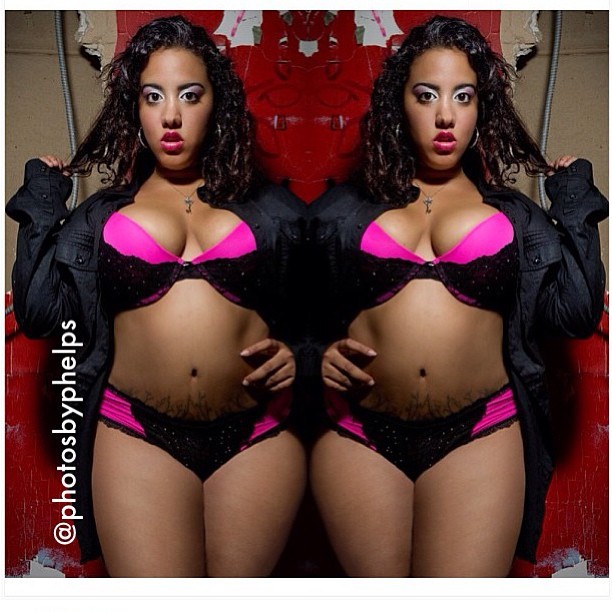 Double trouble and double thickness of Jackie A  #thick #stacked be sure to pic up