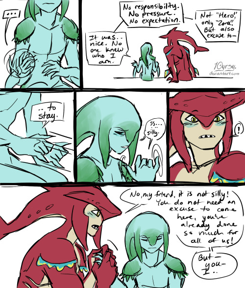 10yrsyart:there’s no substantial content for Zora!Link so i took up the task myself.i’m also incapab