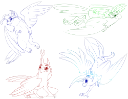 Beetle birbs, inspired by TheseFeaturing: