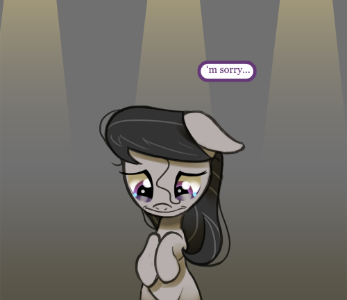 ask-canterlot-musicians:  Oh no the tea!   ;w; Get some rest Octy~