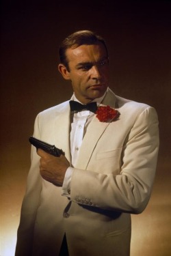theswinginsixties:  Sean Connery as James Bond in ‘Goldfinger’, 1964.