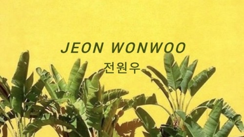Seventeen Headers - Jeon WonwooOther Members:Seungcheol / Jeonghan / Joshua / Jun / Hoshi / Wonwoo /