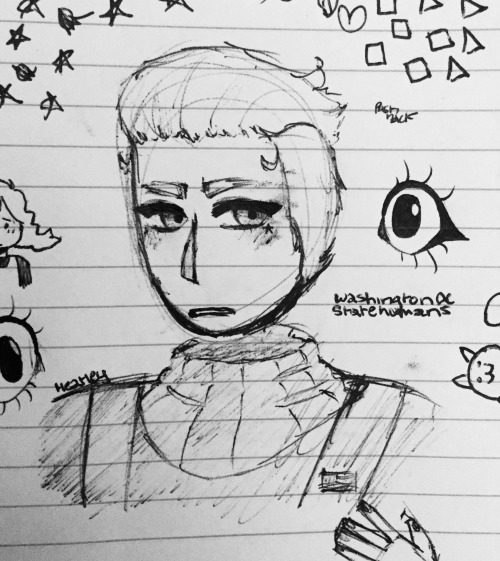 A doodle I made in class hfjdjcnfhr