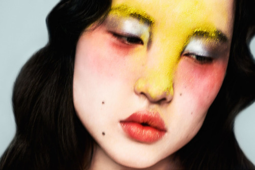 aleworldaddict: ‘Art of Makeup’  Chen Xue and Tsunaina Limbu by Barnaby Roper for Models.com August 