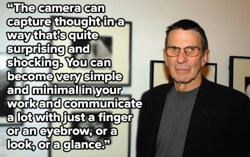 micdotcom:9 unforgettable Leonard Nimoy quotes that will inspire anyone to reach for the stars