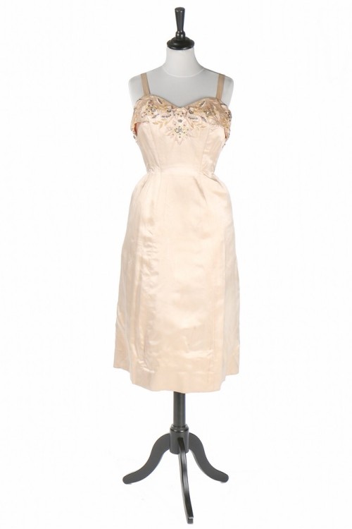 Paquin cocktail dress, late 1950′sFrom Kerry Taylor Auctions