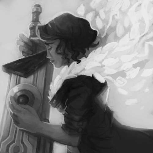 It’s Inktober time again, and once more I am participating by creating some digital black-and-