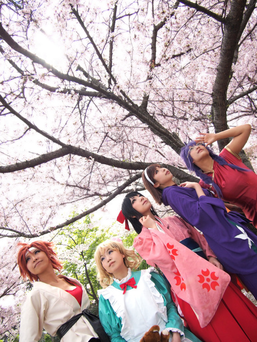 「サクラ大戦」Sakura Wars / お花見
Sumire = Yunaka, Sakura = Ryoko Yamada, Kanna = Uri-bo, Iris = Micronekomi, Kohran = mey, Photo = Higuchi, Kobayan