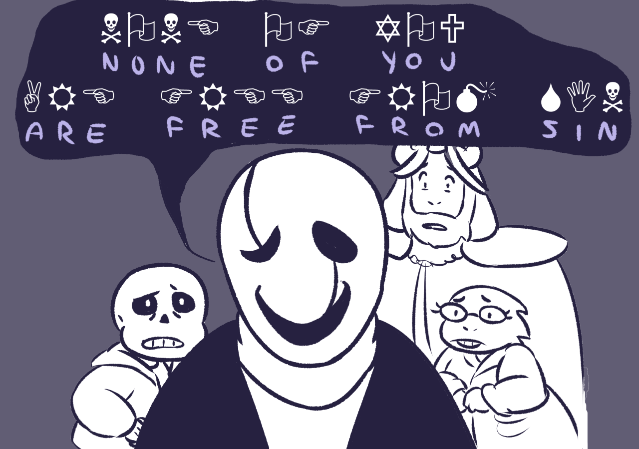 amalgarn:  emerges from the void just to kinkshame friends and family did someone