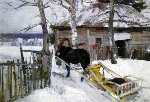 Константин Коровин. Зимой. 1894