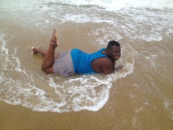 foolieghoulie:  torzath:  So I was taking a photo of my friend Aaron at the beach today when this happened.  goodbye Aaron 