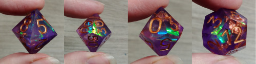 catbatart: catbatart:Testing dice-selling on Ko-Fi instead of etsy! I’m finishing up sets slow